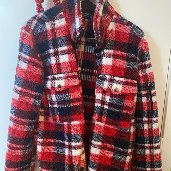 Brave Soul Sweaters - Fuzzy shacket